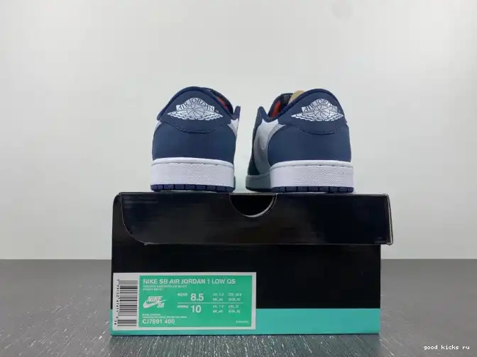 80% Off Sale Navy Low SB Midnight CJ7891-400 Jordan 1 0409